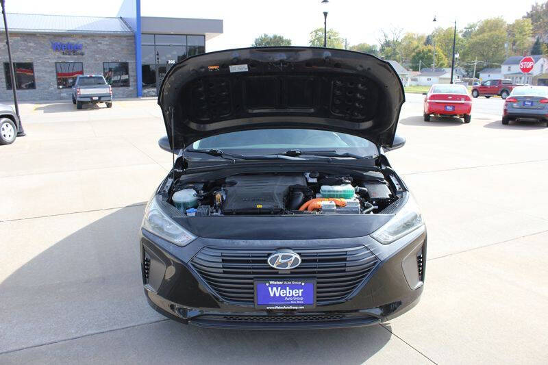 2018 Hyundai Ioniq Hybrid Blue