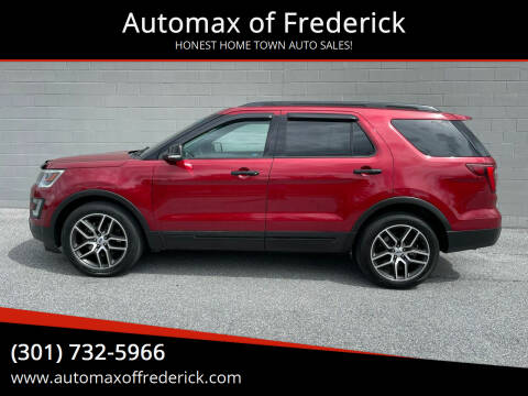 2016 Ford Explorer for sale at Automax of Frederick in Frederick MD