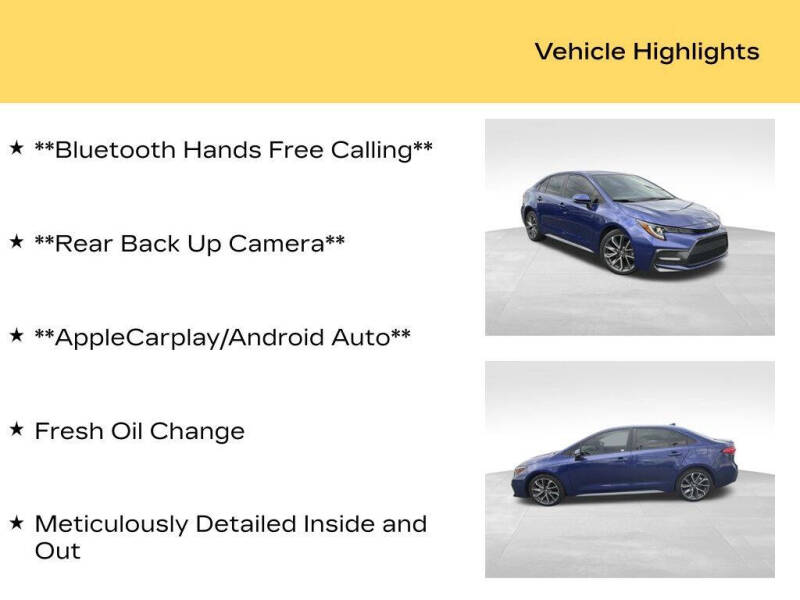 2021 Toyota Corolla SE