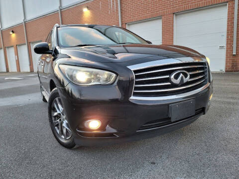 2013 Infiniti JX35 for sale at NUM1BER AUTO SALES LLC in Hasbrouck Heights NJ