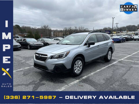 2018 Subaru Outback for sale at Impex Auto Sales in Greensboro NC