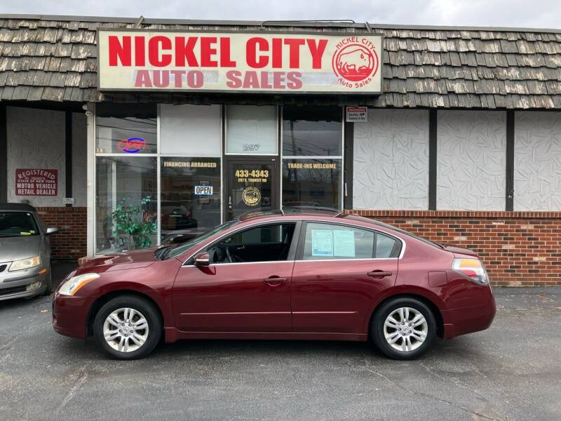 2011 Nissan Altima for sale at NICKEL CITY AUTO SALES in Lockport NY