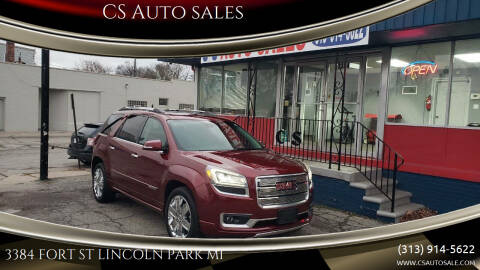 2016 GMC Acadia for sale at CS Auto sales in Lincoln Park MI