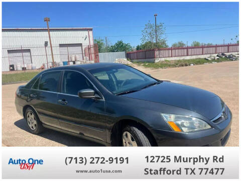 2007 Honda Accord for sale at Auto One USA in Stafford TX