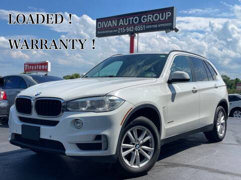 2015 BMW X5 for sale at Divan Auto Group in Feasterville Trevose PA