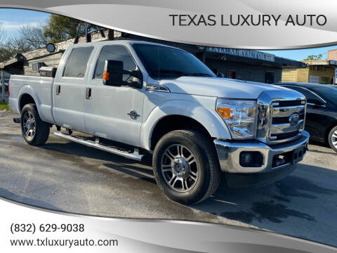 2015 Ford F-250 Super Duty for sale at Texas Luxury Auto in Houston TX