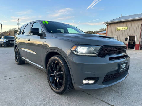 2019 Dodge Durango for sale at Thorne Auto in Evansdale IA