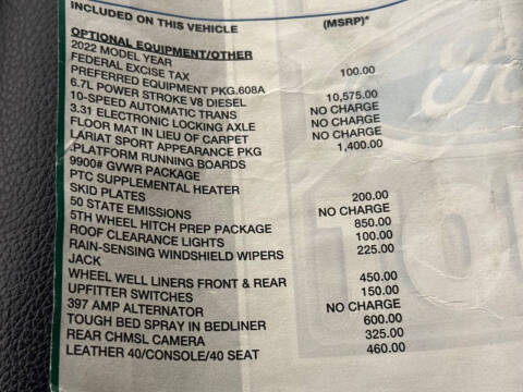 2022 Ford F-250 Super Duty Lariat