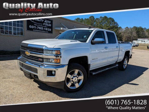 2016 Chevrolet Silverado 2500HD for sale at Quality Auto of Collins in Collins MS