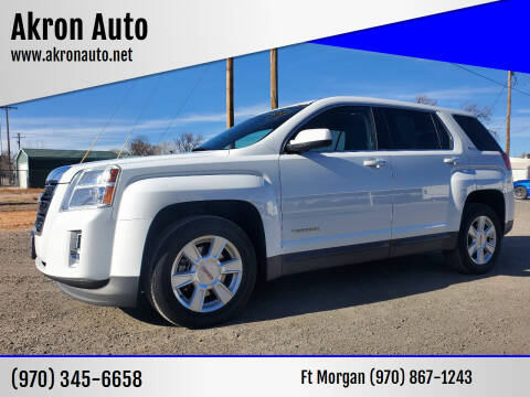 2013 GMC Terrain for sale at Akron Auto in Akron CO