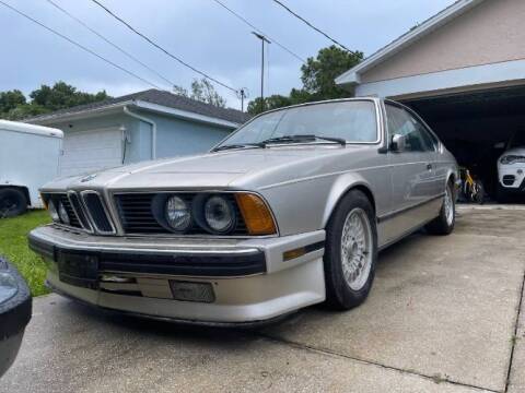 1988 BMW 6 Series for sale at Classic Car Deals in Cadillac MI