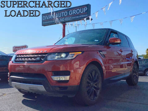 2014 Land Rover Range Rover Sport for sale at Divan Auto Group in Feasterville Trevose PA