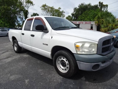 2008 Dodge Ram 1500 for sale at DONNY MILLS AUTO SALES in Largo FL