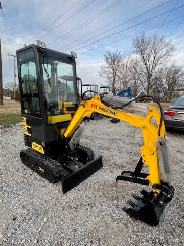2024 AGT QH13R Mini Excavator w/ enclosed cab for sale at AUTOMOTIVE SOLUTIONS in Parsons TN