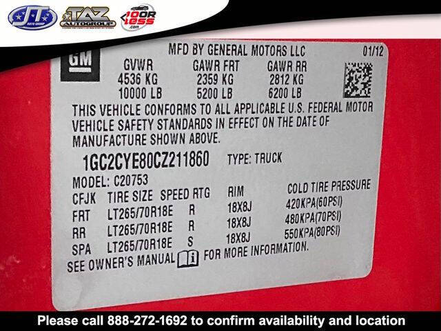 2012 Chevrolet Silverado 2500HD