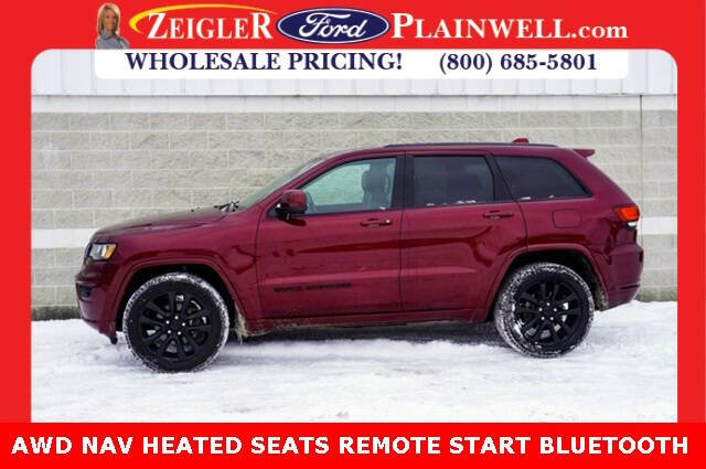 2020 Jeep Grand Cherokee for sale at Zeigler Ford of Plainwell in Plainwell MI