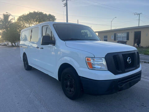2016 Nissan NV for sale at MIAMI FINE CARS & TRUCKS in Hialeah FL