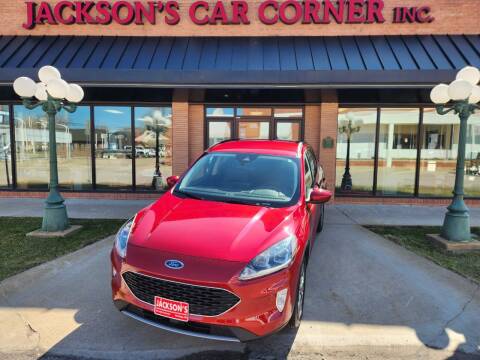 2020 Ford Escape for sale at Jacksons Car Corner Inc in Hastings NE