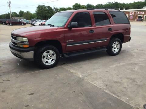 2003 Chevrolet Tahoe for sale at 4 B CAR CORNER in Anadarko OK