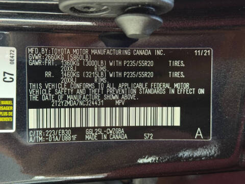 2022 Lexus RX 350 F SPORT Handling