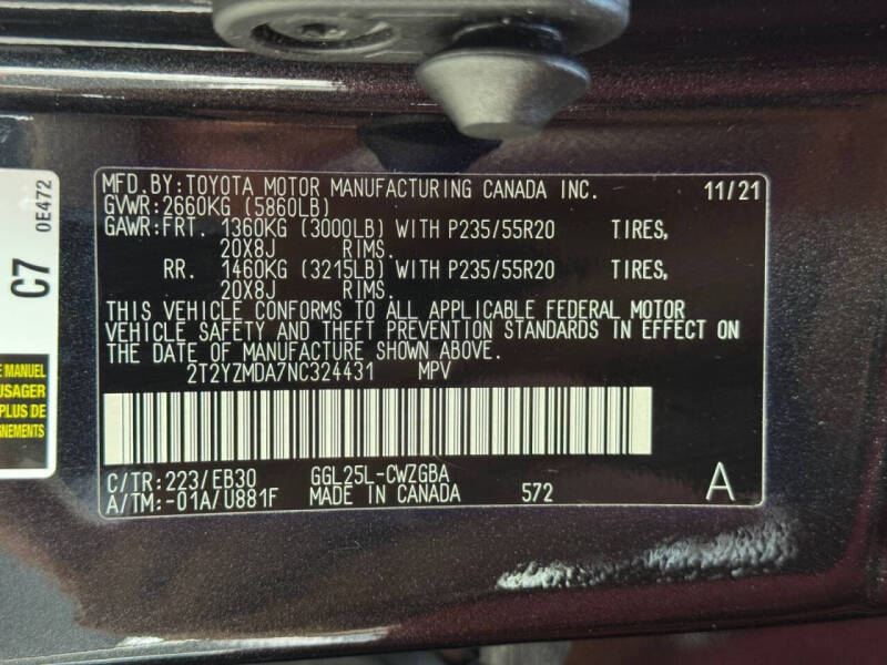 2022 Lexus RX 350 F SPORT Handling