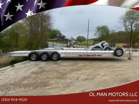 2021 WOLVERINE 7X34 TWO CAR TRAILER for sale at Ol Man Motors LLC in Louisville OH