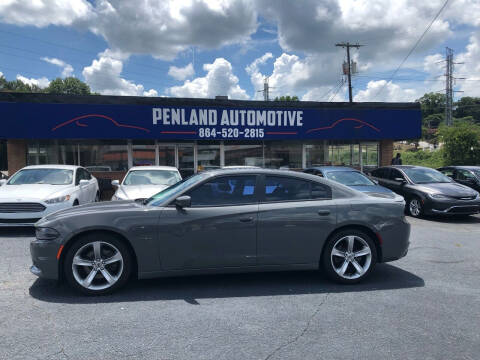 2017 Dodge Charger for sale at Penland Automotive Group in Laurens SC