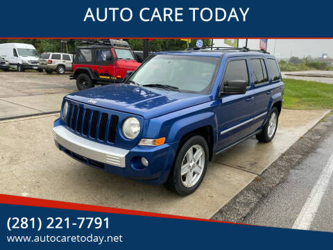 2010 Jeep Patriot for sale at AUTO CARE TODAY in Spring TX