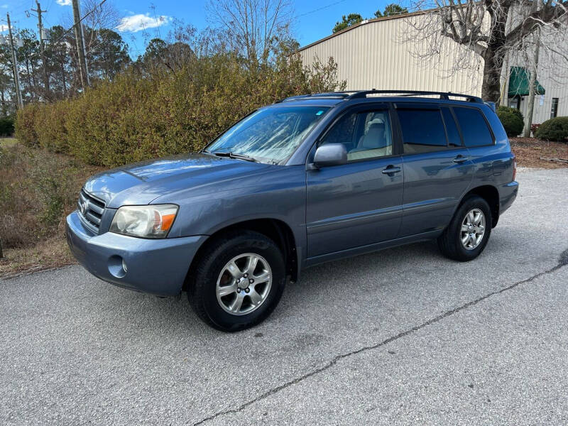 2007 Toyota Highlander for sale at Hooper's Auto House LLC in Wilmington NC