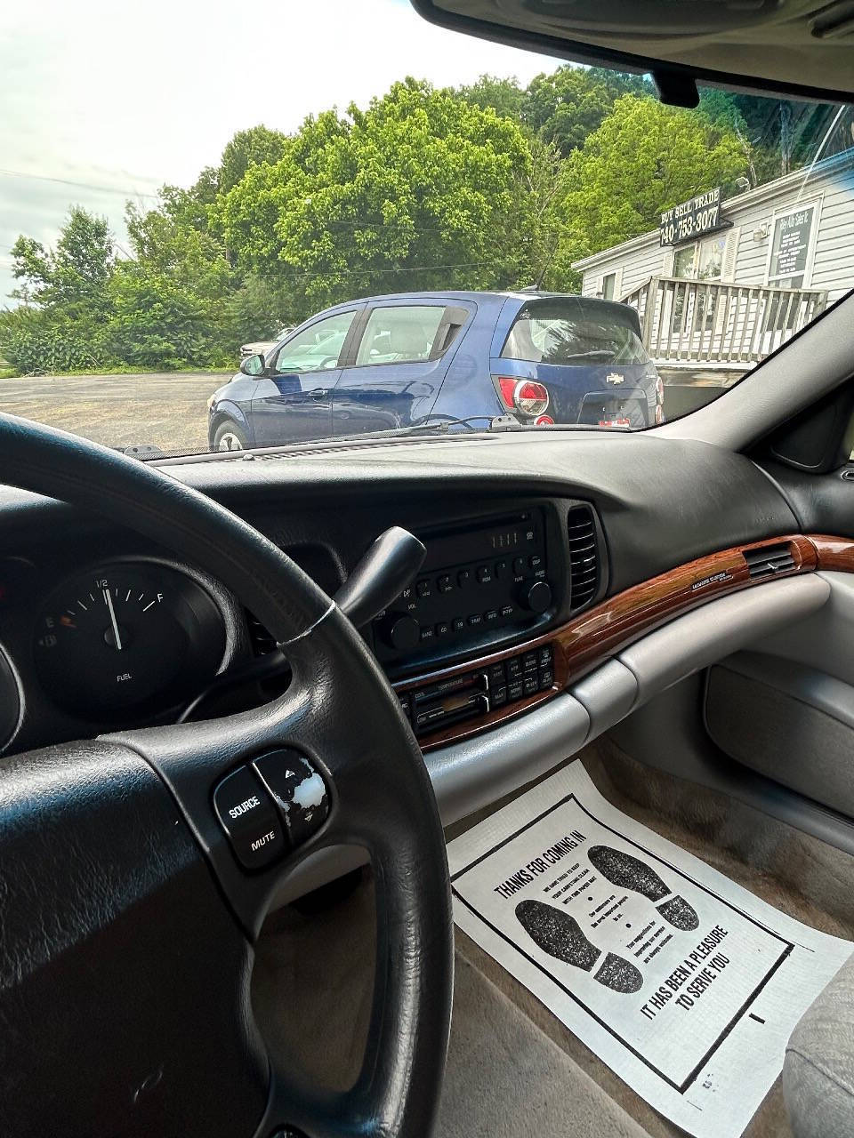 Gray 2005 Buick LeSabre Custom Custom 4dr Sedan 13