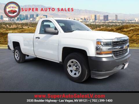 2016 Chevrolet Silverado 1500 for sale at Super Auto Sales in Las Vegas NV