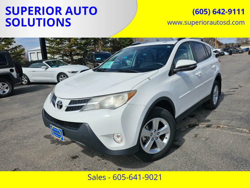 2013 Toyota RAV4 for sale at SUPERIOR AUTO SOLUTIONS in Spearfish SD
