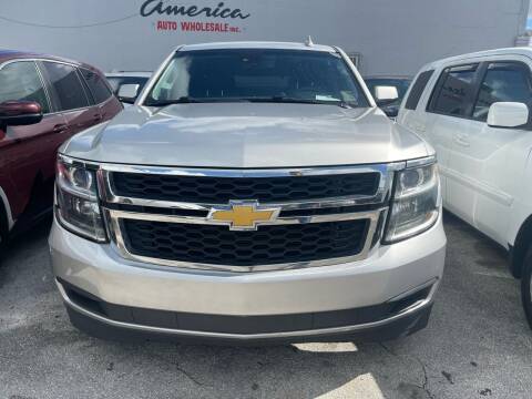2015 Chevrolet Tahoe for sale at America Auto Wholesale Inc in Miami FL