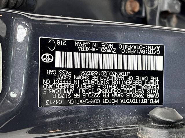 2013 Toyota Prius Three