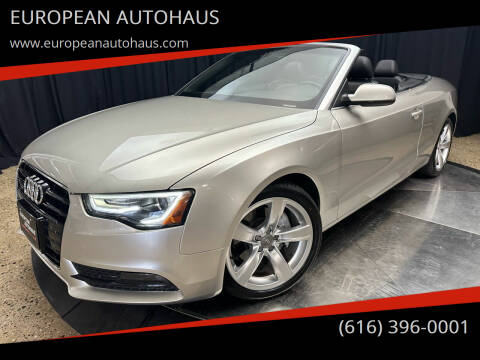 2013 Audi A5 for sale at EUROPEAN AUTOHAUS in Holland MI