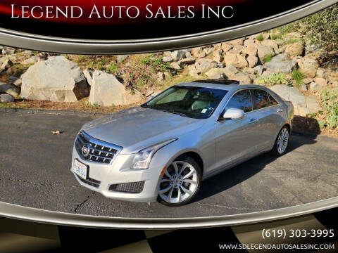 2013 Cadillac ATS for sale at Legend Auto Sales Inc in Lemon Grove CA