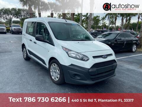 2017 Ford Transit Connect Cargo for sale at AUTOSHOW SALES & SERVICE in Plantation FL