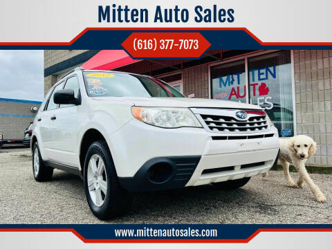 2012 Subaru Forester for sale at Mitten Auto Sales in Holland MI