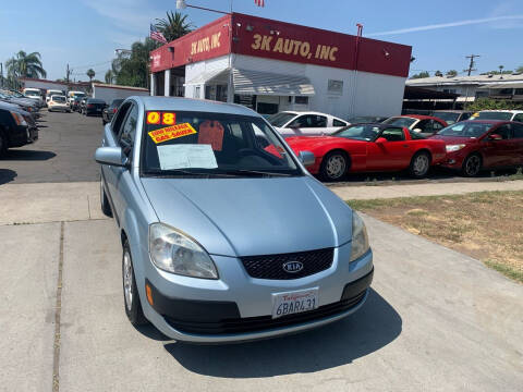 2008 Kia Rio for sale at 3K Auto in Escondido CA