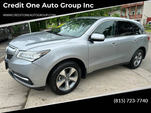 2016 Acura MDX for sale at Credit One Auto Group inc in Joliet IL