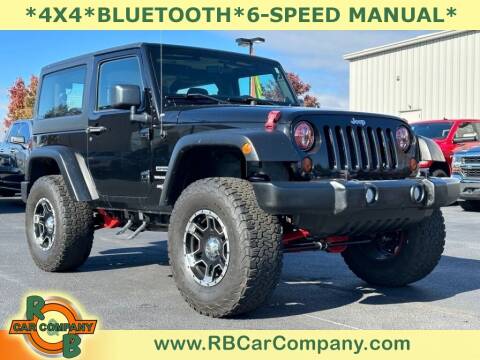 2013 Jeep Wrangler for sale at R & B CAR CO in Fort Wayne IN