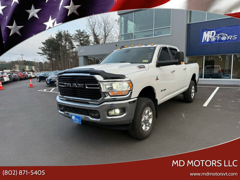 2019 RAM 2500 for sale at MD Motors LLC in Williston VT