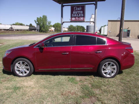2010 Buick LaCrosse for sale at Don's Auto Sales in Silver Creek NE