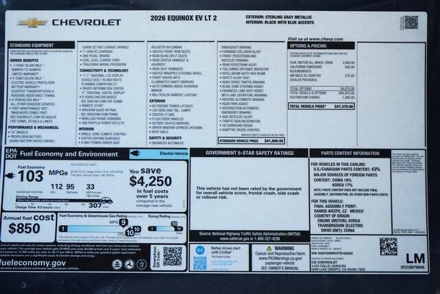 2026 Chevrolet Equinox EV LT 2