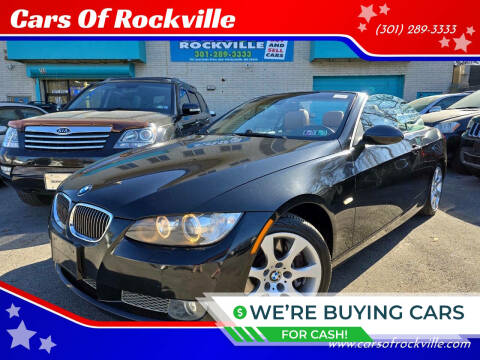 2008 BMW 3 Series for sale at Cars Of Rockville in Rockville MD