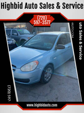 2007 Hyundai Accent for sale at Highbid Auto Sales & SERVICE in Westminster CO