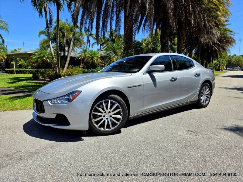 2014 Maserati Ghibli S Q4