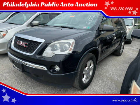 2012 GMC Acadia for sale at Philadelphia Public Auto Auction in Philadelphia PA