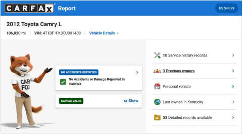 2012 Toyota Camry