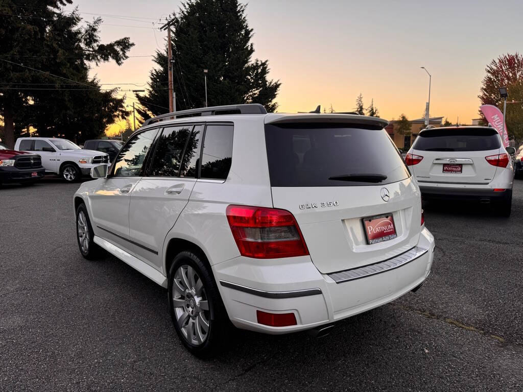 2010 Mercedes-Benz GLK for sale at PLATINUM AUTO SALES INC in Lacey, WA